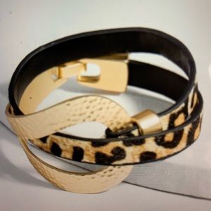 Wild Loop Leather Bracelet